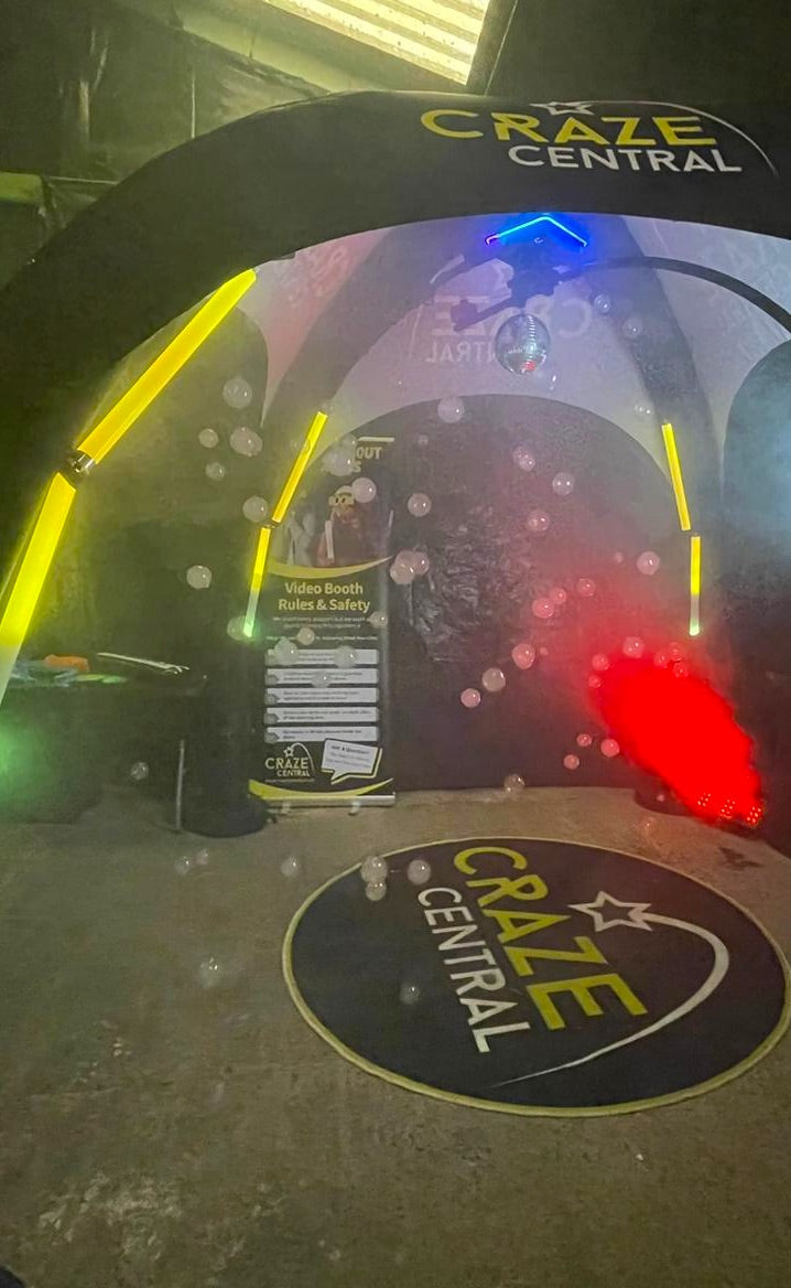 Cramlington 360 video booth hire