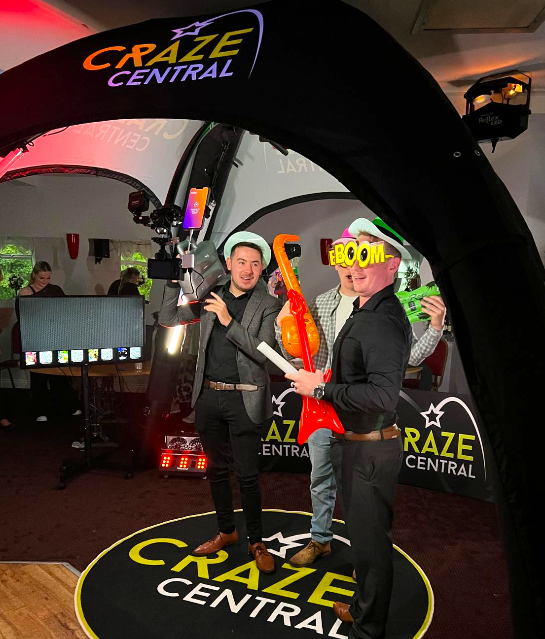 360 Photo Booth hire in County Durham, hire for your wedding in Durham