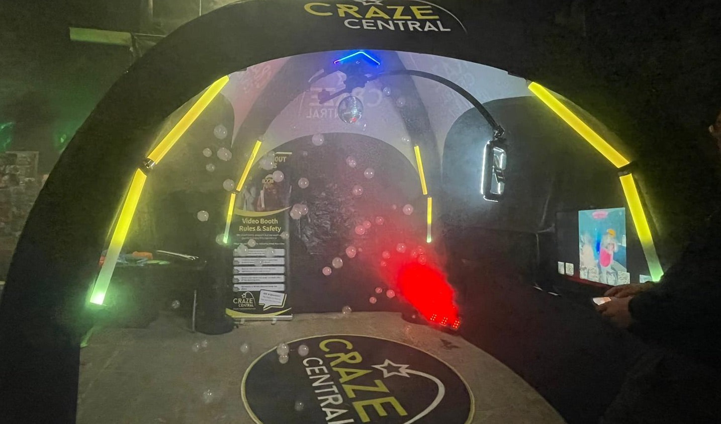 Hire 360 photo booth for corporate events