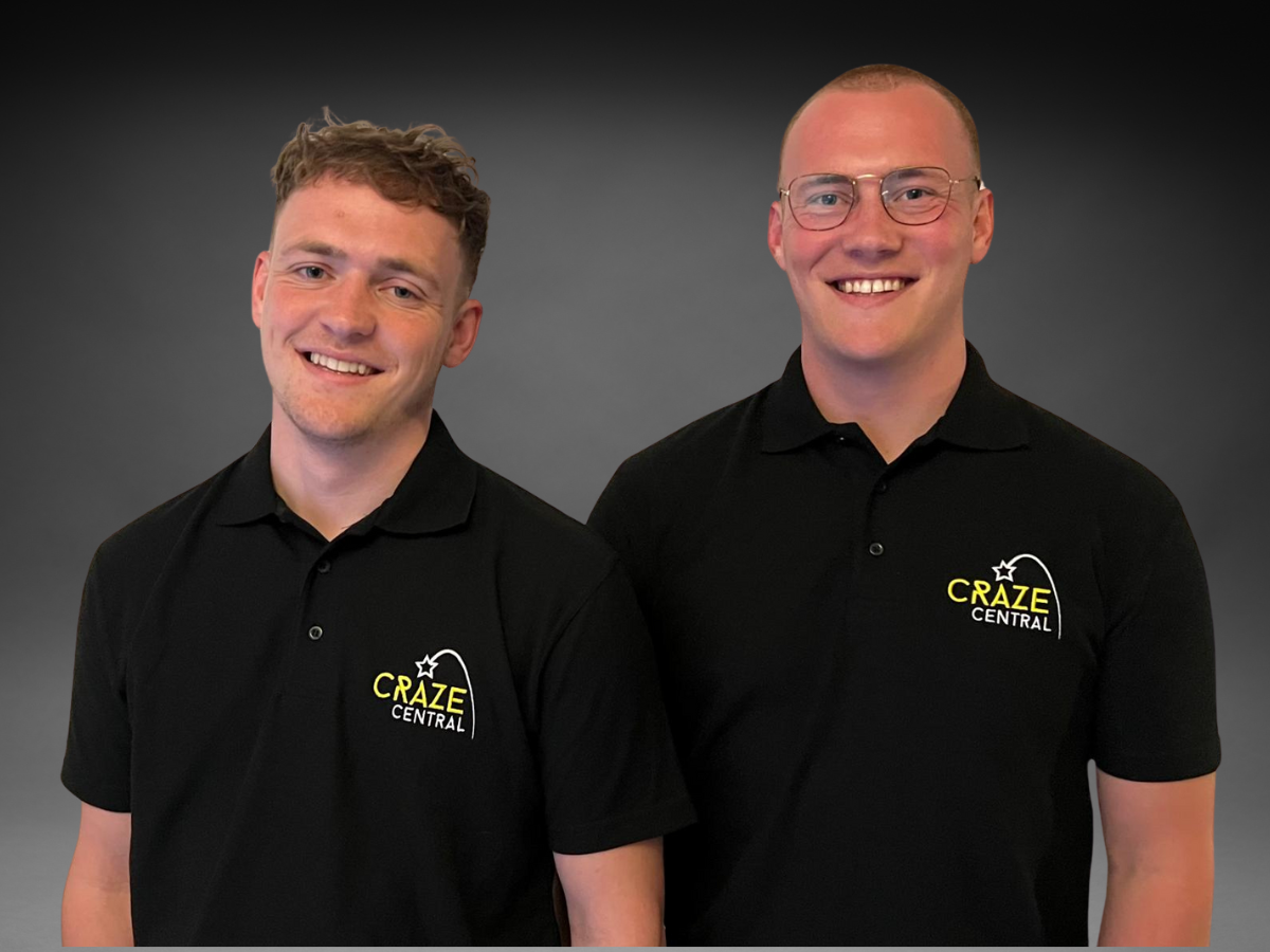 Craze Central hosts for 360 video booth hire in Newcastle