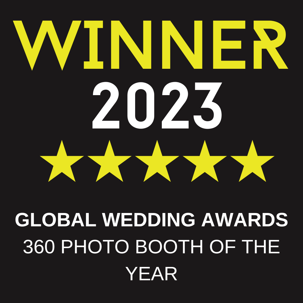 Hire 360 photo booth for wedding 