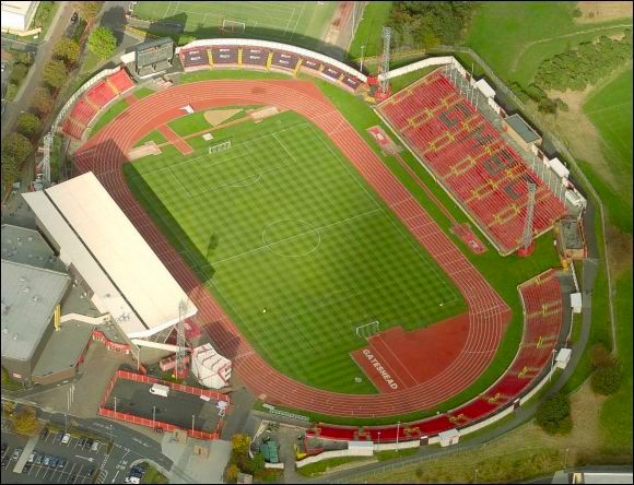 Gateshead International Stadium, wedding venue