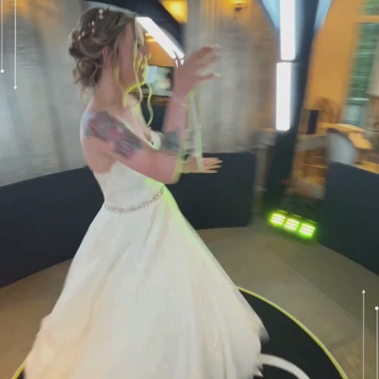 Bride Wedding 360 Video Booth Hire